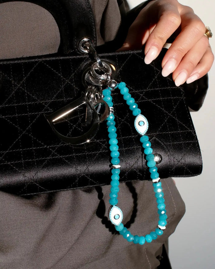 Stella Bag Charm - Turquoise