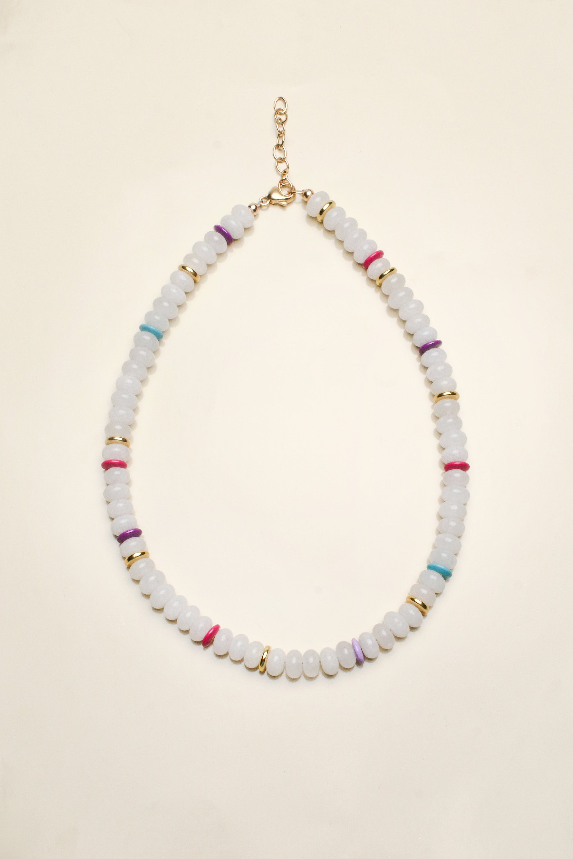 Ethan Necklace - White