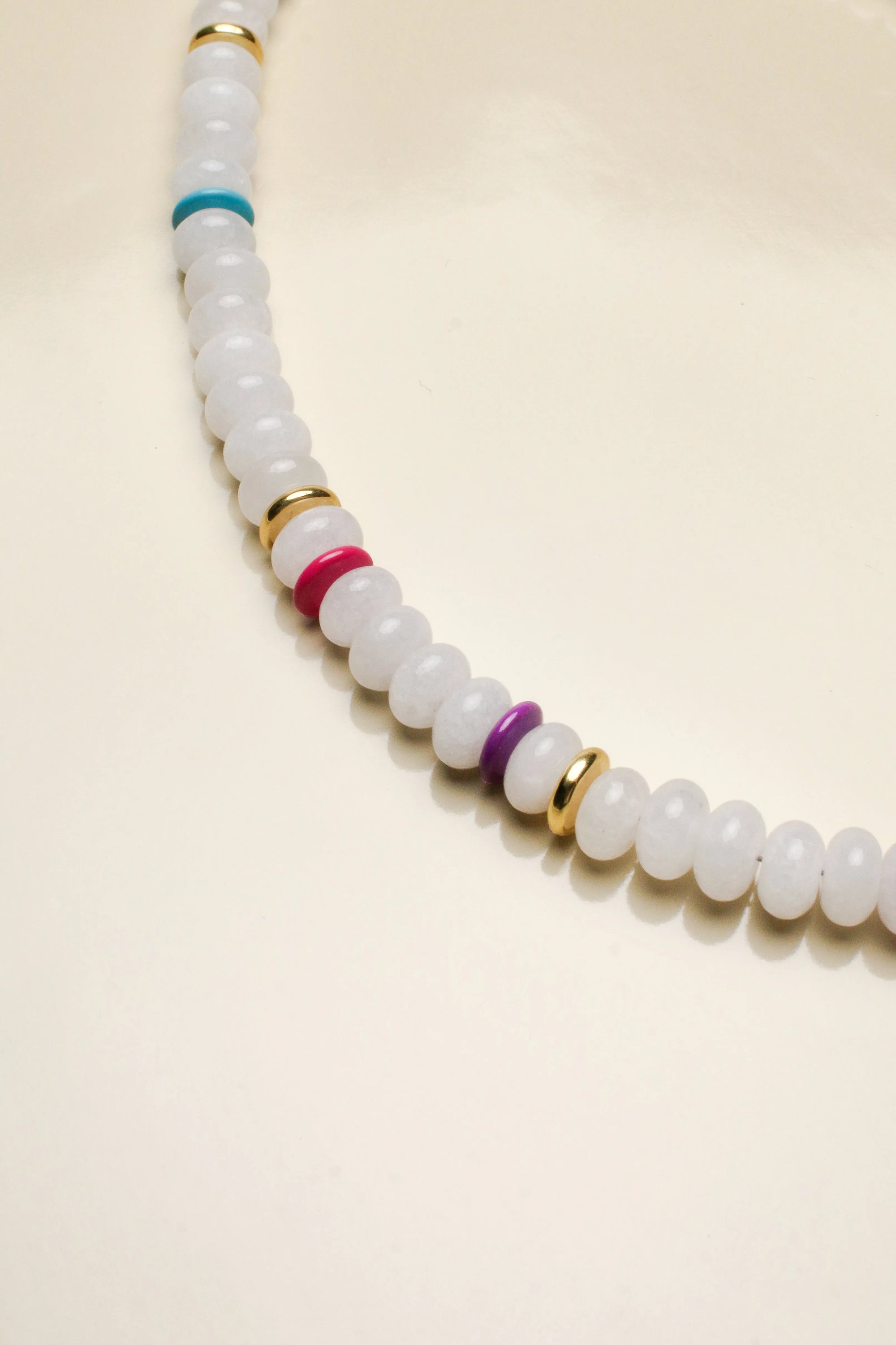 Ethan Necklace - White