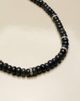 Fanny Necklace - Onyx & Diamond