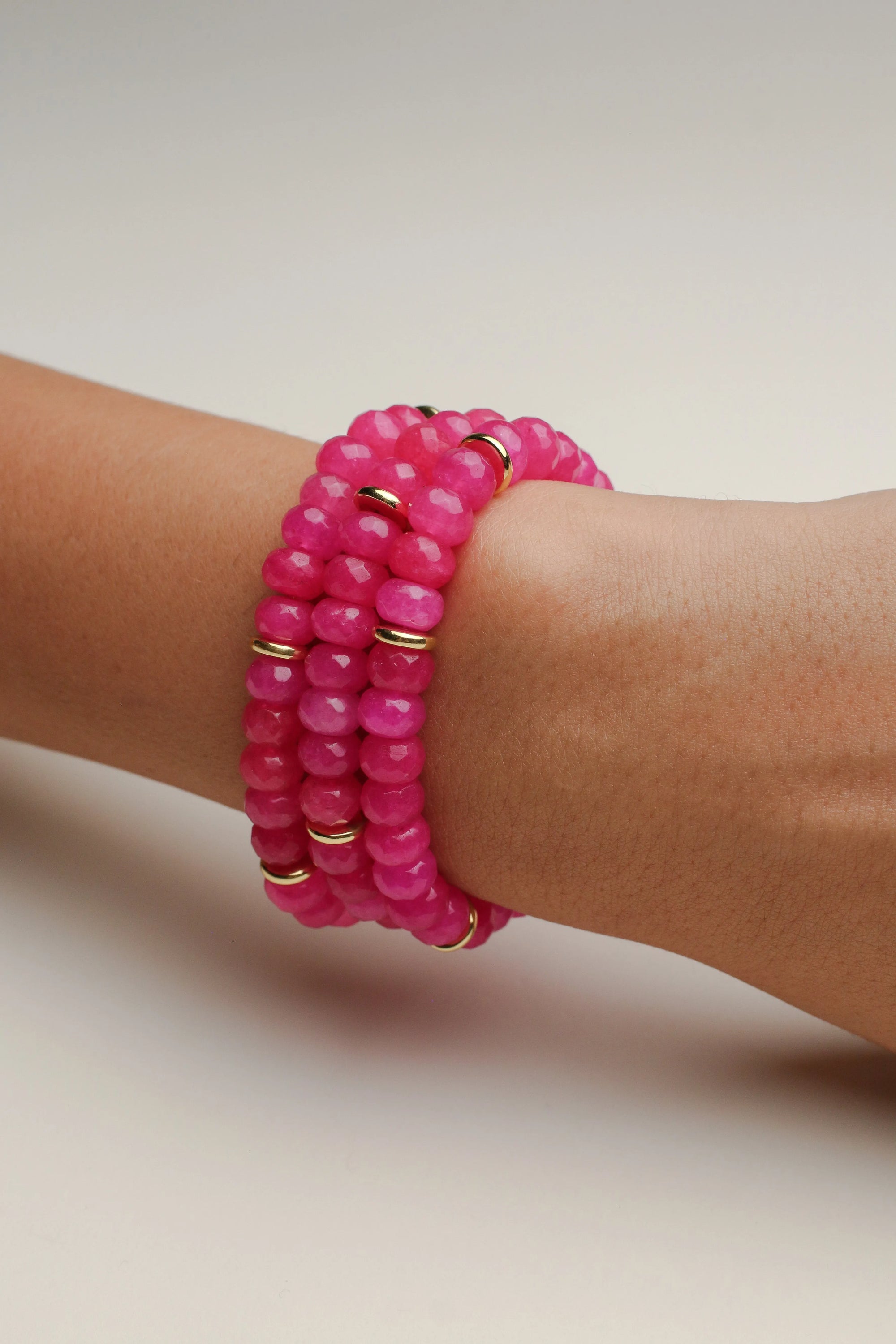 Zoe Bracelets - Pink