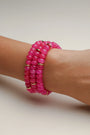 Zoe Bracelets - Pink