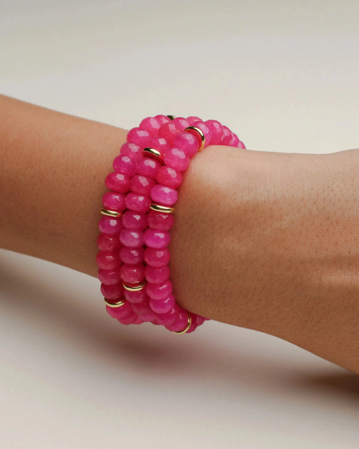 Zoe Bracelets - Pink