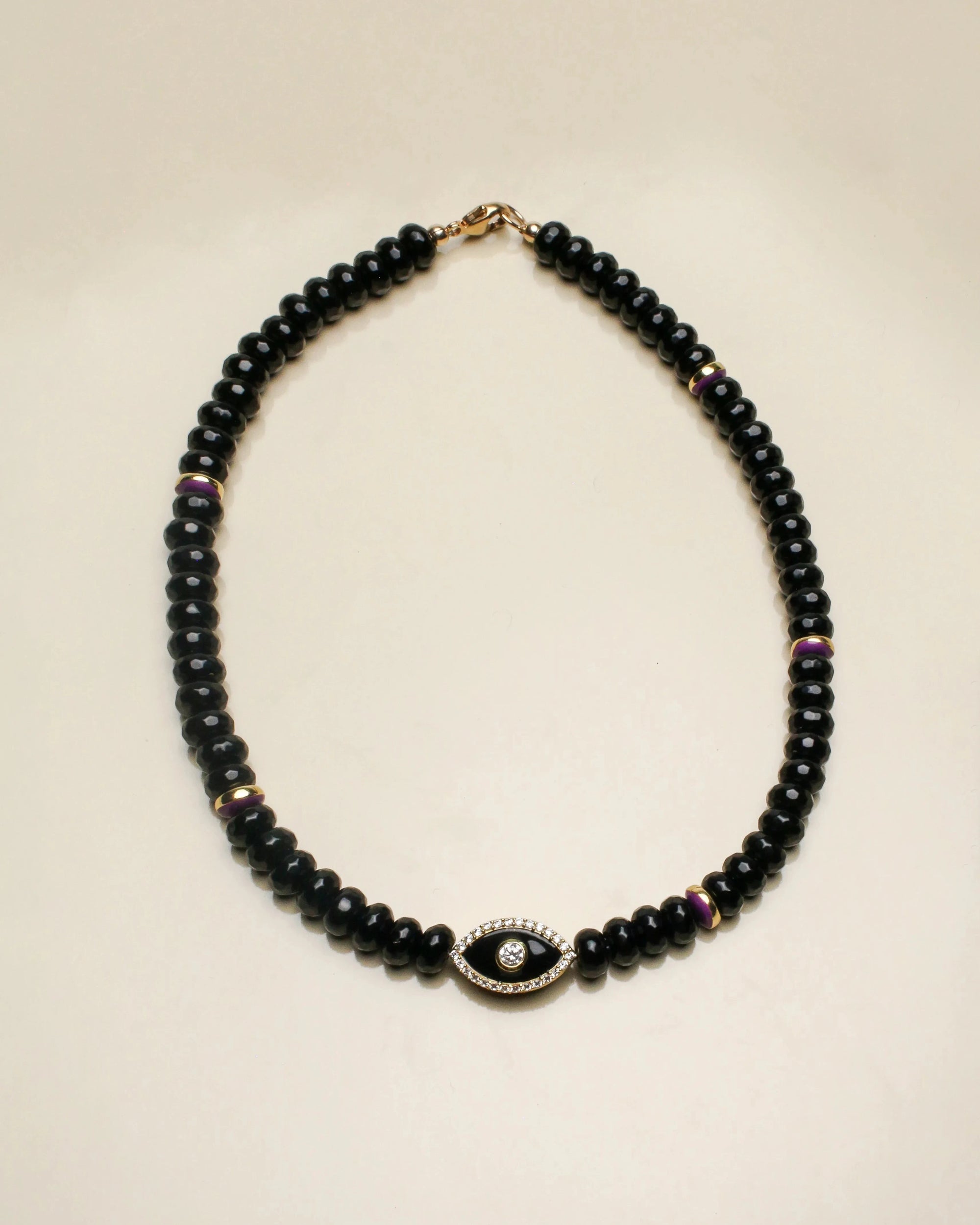 Stella Necklace Onyx 