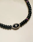 Stella Necklace Onyx quartz 