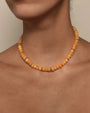 Zoe Necklace - Tangerine