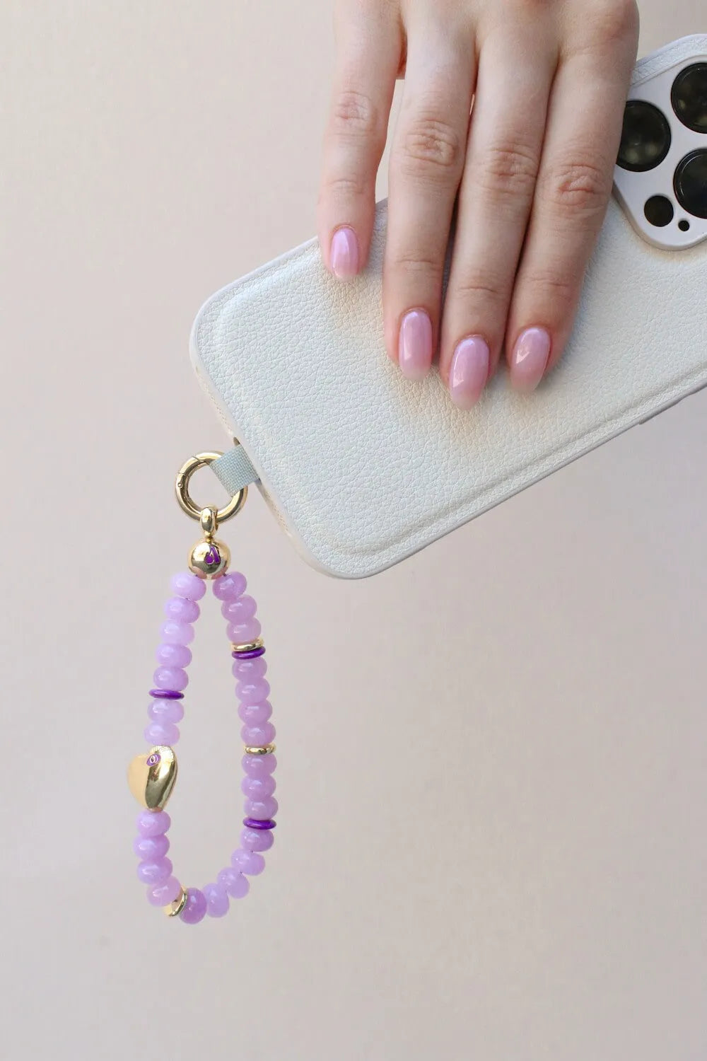 Noelle Mini Wristlet - Lavender