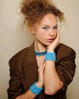 Zoe Bracelets - Azure (set of 3), MyAleph